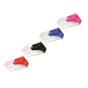 APONTADOR C/DEPÓSITO RETANGULAR TRANSP. REF. 125LVZF FABER CASTELL