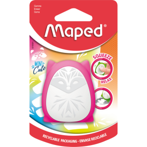 BORRACHA ANTI STRESS MINI CUTE CORES SORTIDAS  REF-015502