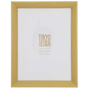 PORTA RETRATO DECORATIVO 15X20CM EM MDF E PLÁSTICO TOKYO DESIGN