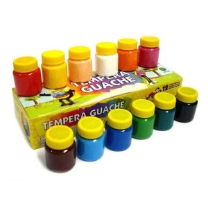 TINTA GUACHE  15ML C/12 ACRILEX - REF-02012