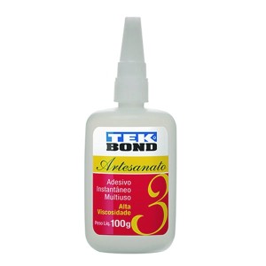COLA ADESIVA INSTANTÂNEA TEKBOND 100GRS N.3