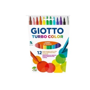 CANETA HIDROCOR C/12 CORES GIOTTO