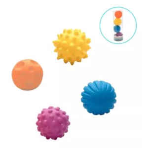 KIT DE BOLINHAS SENSORIAIS DE BANHO