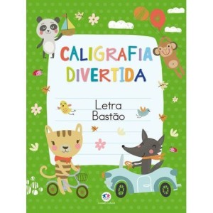 LIVRO CALIGRAFIA DIVERTIDA LETRA BASTAO