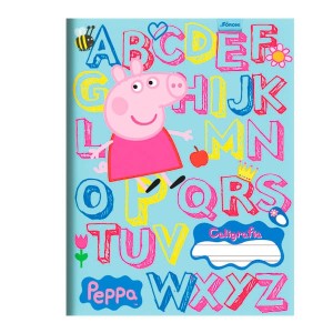 CADERNO CALIGRAFIA C.DURA 40FLS PEPPA FORONI