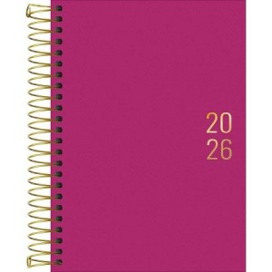 AGENDA TILIBRA 2026 EXECUTIVA ESPIRAL DIARIA 12,9 X 18,7 CM NAPOLI FEMININA REF.145530