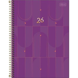 AGENDA TILIBRA 2025 EXECUTIVA ESPIRAL DIÁRIA 20 X 27,5 CM SPOT FEMININA REF.178870