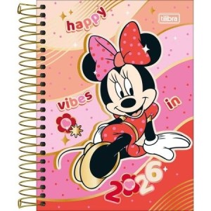 AGENDA TILIBRA 2026 ESPIRAL DIARIA 11,7 X 16,4 CM MINNIE 