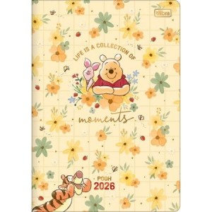 PLANNER TILIBRA 2026 GRAMPEADO 17,8 X 25,4 CM POOH 90 G 
