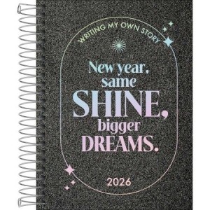 AGENDA TILIBRA 2026 ESPIRAL DIARIA 11,7 X 16,4 CM SHINE 
