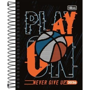 AGENDA TILIBRA 2026 ESPIRAL DIÁRIA 11,7 X 16,4 CM D+ MASCULINA 