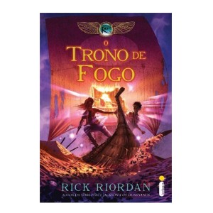 LIVRO O TRONO DE FOGO