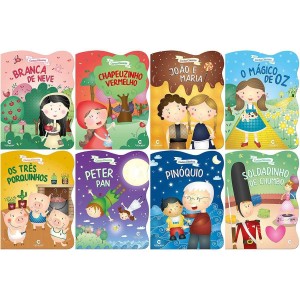 LIVRO INFANTIL CLASSICOS COLORIR E APRENDER