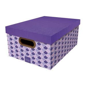 Caixa Organizadora Média Estampada