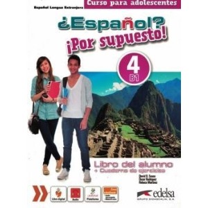 LIVRO ESPANOL POR SUPUESTO 4 - PACK BRASIL (LIBRO DEL ALUMNO + CUADERNO DE EJERCICIOS + LIBRO DIGITAL)