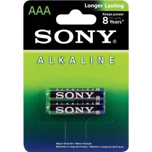 PILHA AAA SONY C/2 ALCALINA