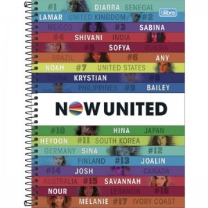 CADERNO UNIVIVERSITÁRIO C.D 80FLS TILIBRA NOW UNITED REF 318345