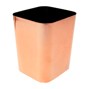 PORTA OBJETOS METALIZADOS OURO/PRATA DELLO REF-3029