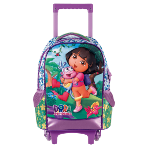 MOCHILA C/RODA DORA AND BOOTS XERYUS