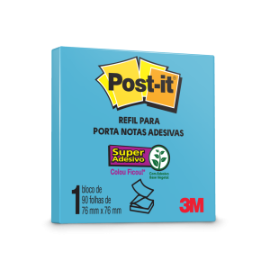 POST-IT REFIL POP UP 76X76 CEU AZUL 90FLS HB004312573