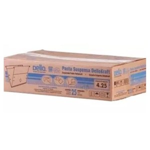 PASTA SUSPENSA DELLO KRAFT H. PLASTICA -CX/25 REF-0002.X0025X2