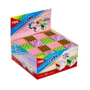 BORRACHA TRIS CAKE REF 606408