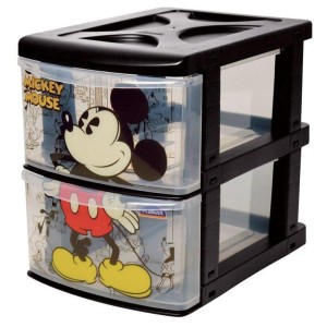 GAVETEIRO 2 GAVETAS MICKEY REF.7014 PLASÚTIL