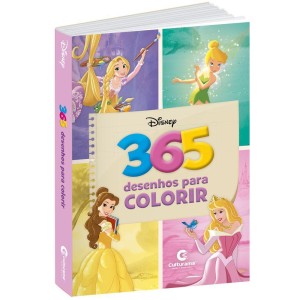 LIVRO 365 DESENHOS PARA COLORIR PRINCESAS