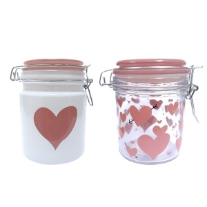 POTE HERMÉTICO MODELOS SORTIDOS 290ML 8X10CM EDFORT