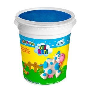 Massinha De Modelar Soft Azul 500g Uti Guti