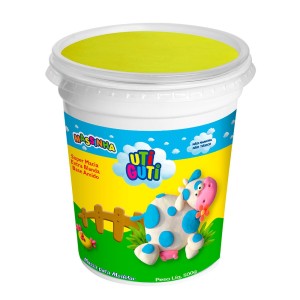 Massinha De Modelar Soft Amarelo 500g Uti Guti