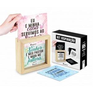 QUADRO CARDS MENSAGENS - FRASES FÉ