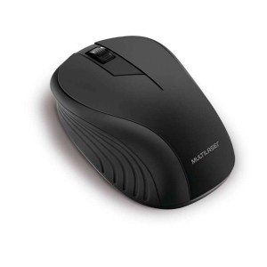 MOUSE MULTILASER SEM FIO 2.4GHZ PRETO USB - MO212