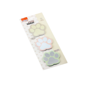 Bloco smart notes tokens 70x70mm - pet - 25fls - 3blocos