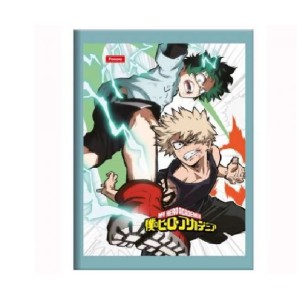 CADERNO BROCHURÃO FORONI 80FLS MY HERO ACADEMIA - REF 407023-1