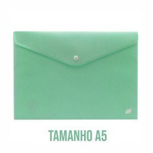 ENVELOPE C/BOTÃO HORIZ. A5 YES C/12 PASTEL VD