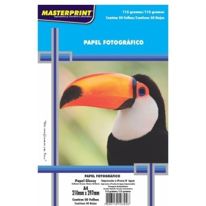 PAPEL FOTOGRAFICO 115GR C/50FLS