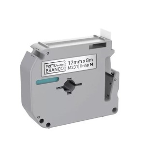 FITA ROTULADORA 12MM M231 BRANCA